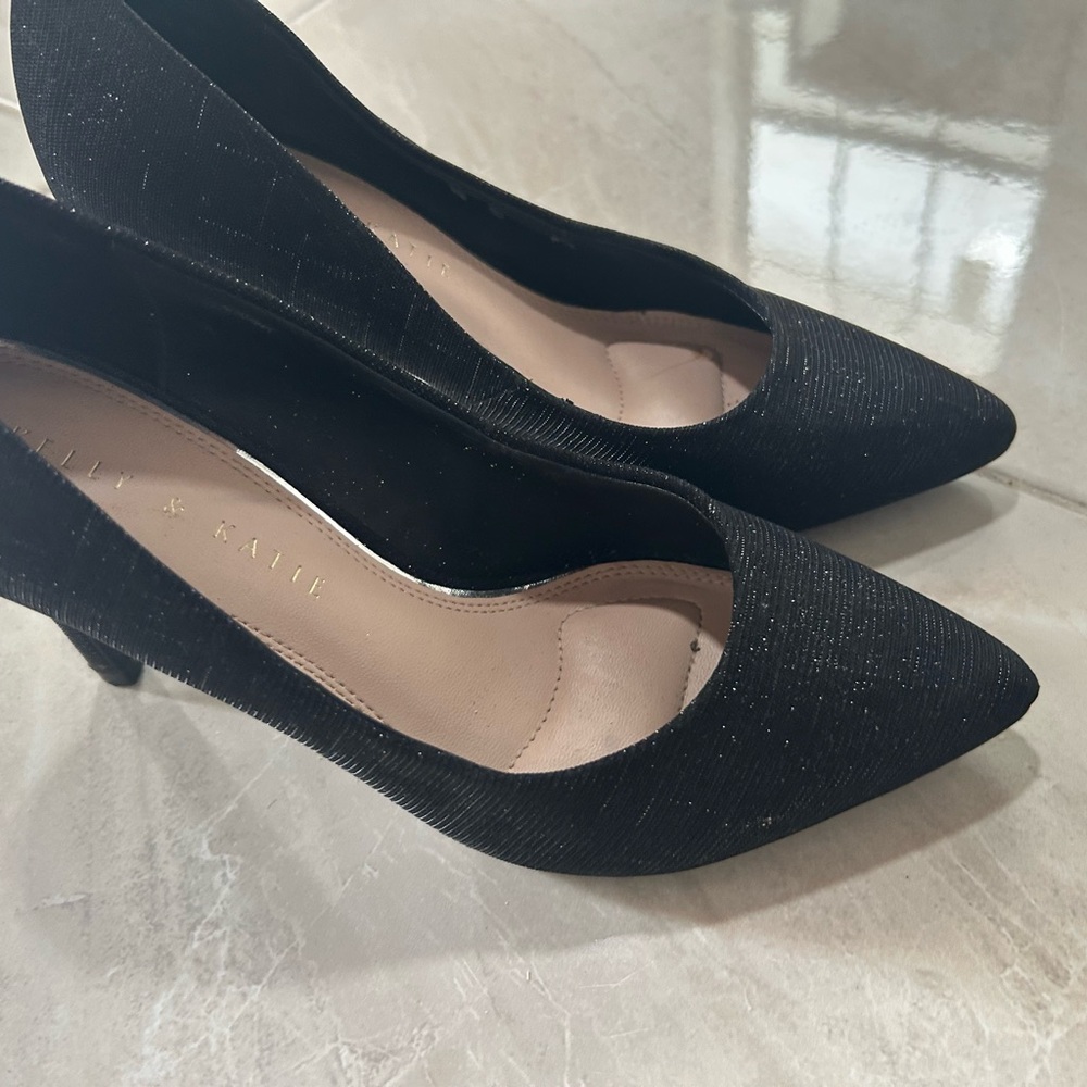 Kelly & Katie Elegant Black Heels